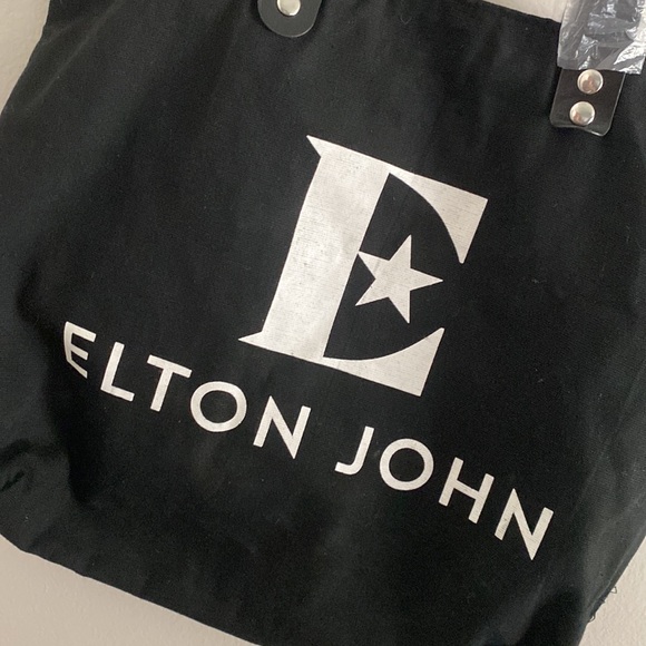 ‼️SOLD‼️Official Elton John concert canvas tote bag - Picture 2 of 6